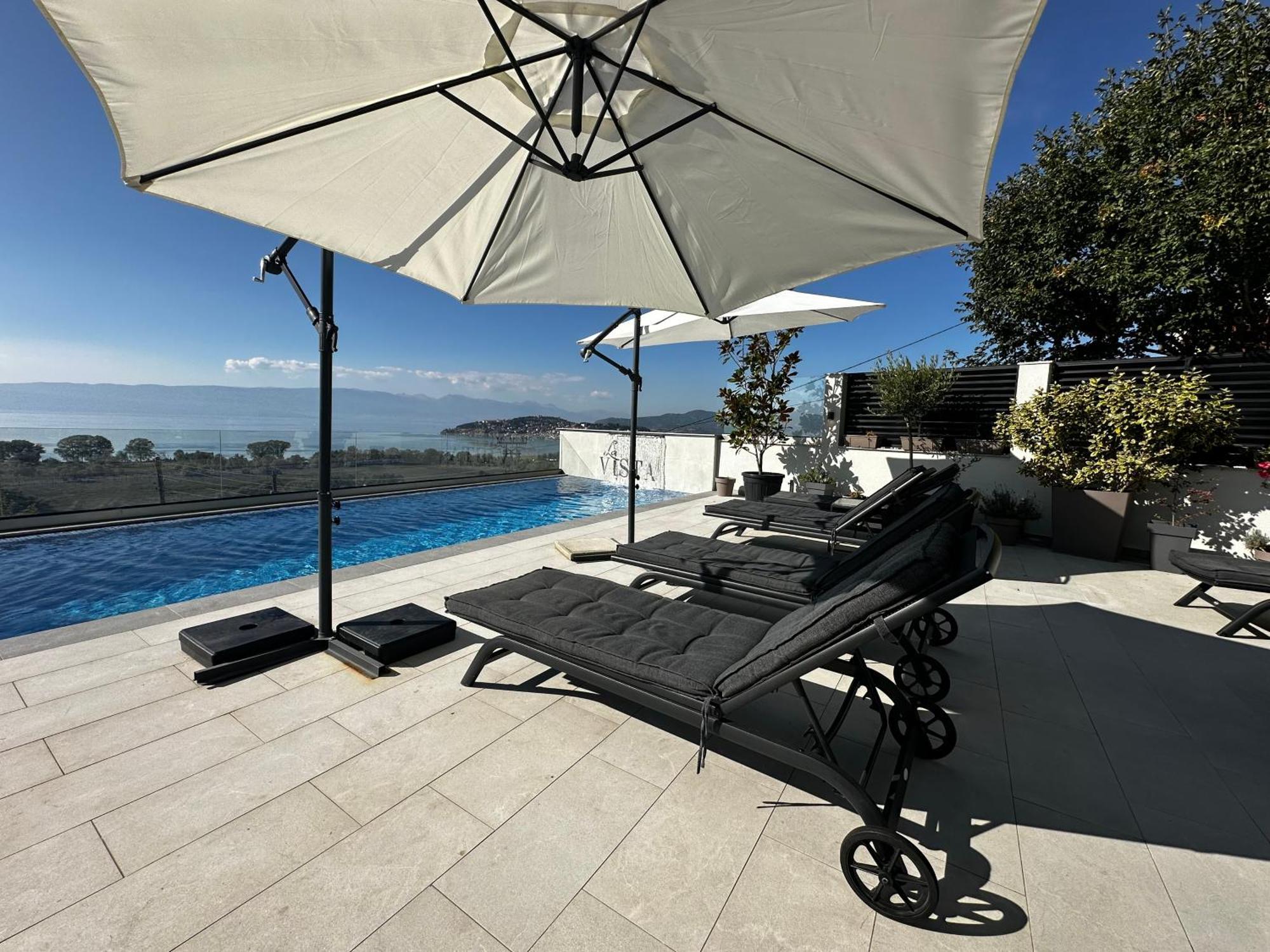 אוהריד La Vista Luxury Villa מראה חיצוני תמונה