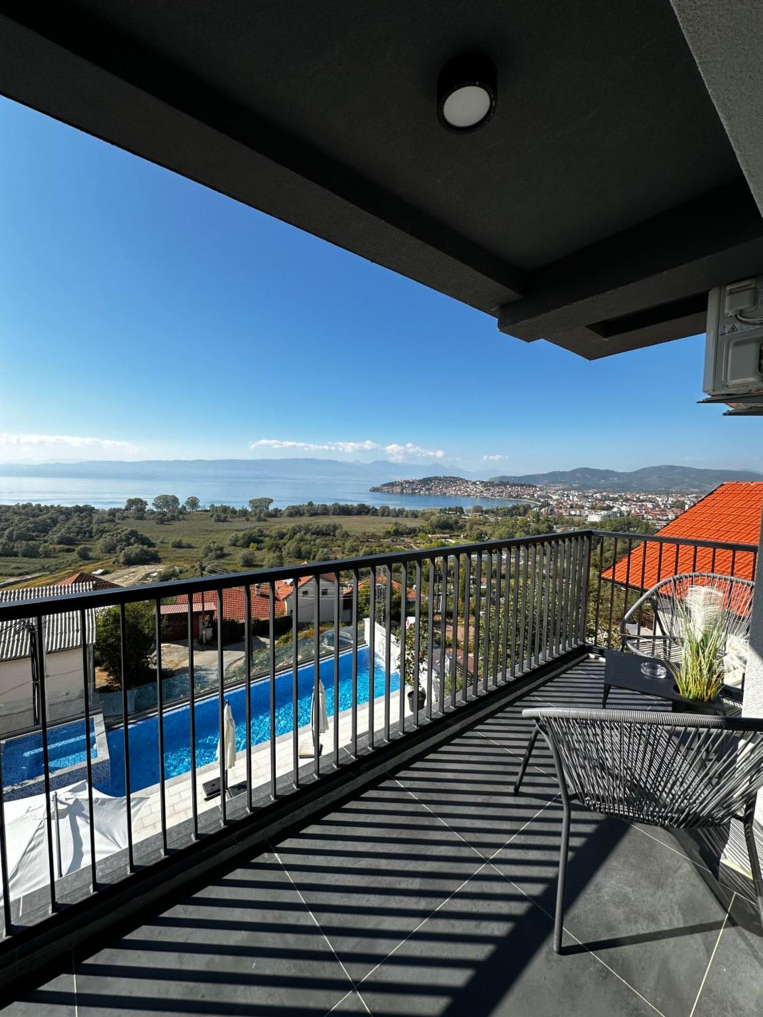אוהריד La Vista Luxury Villa מראה חיצוני תמונה