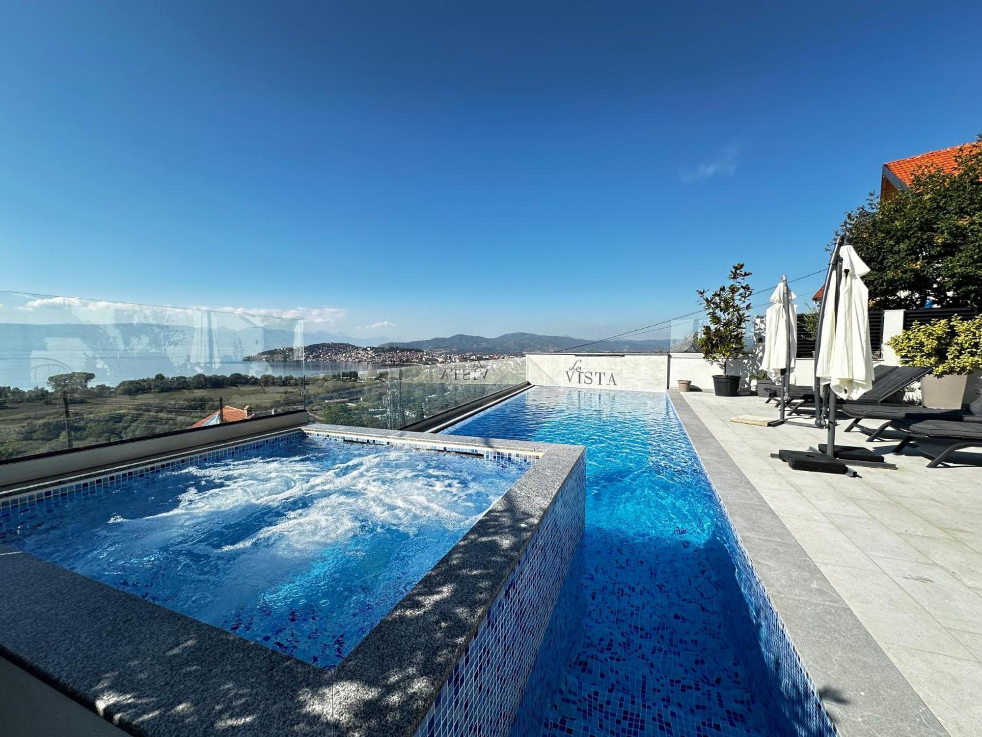 אוהריד La Vista Luxury Villa מראה חיצוני תמונה