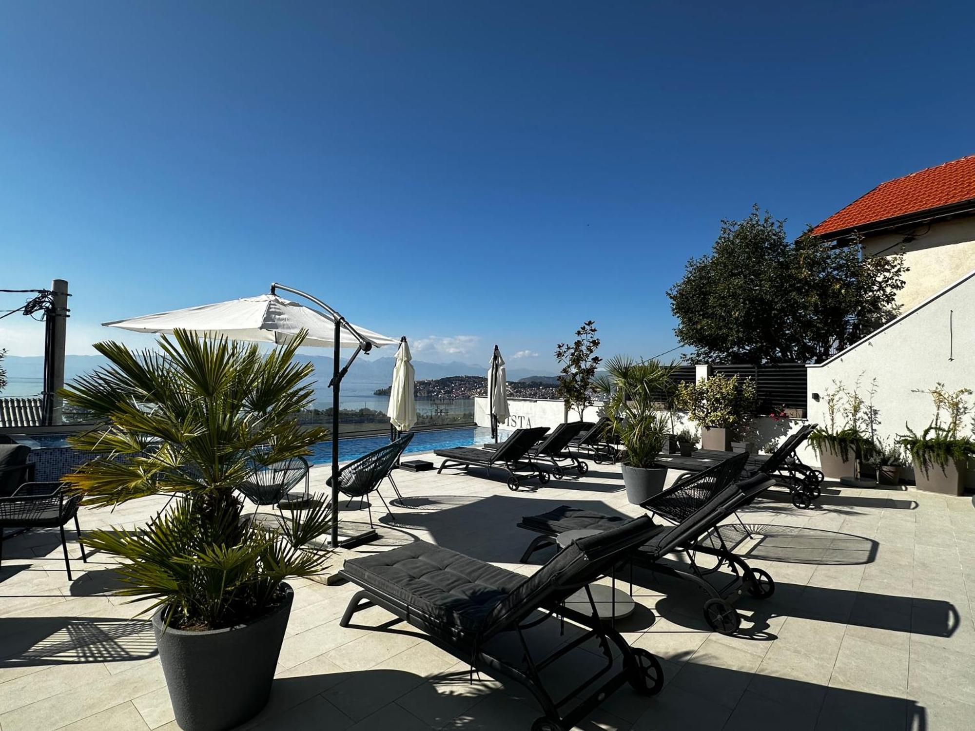 אוהריד La Vista Luxury Villa מראה חיצוני תמונה