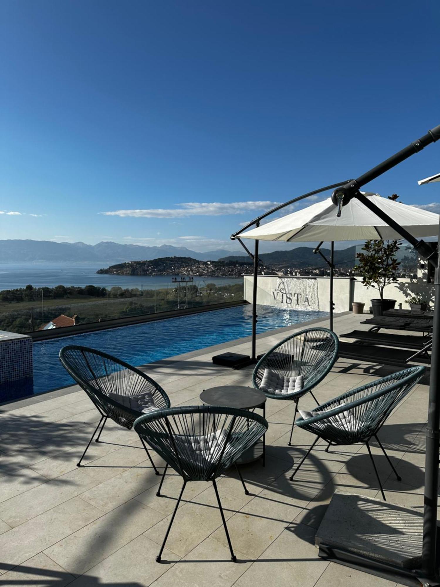 אוהריד La Vista Luxury Villa מראה חיצוני תמונה