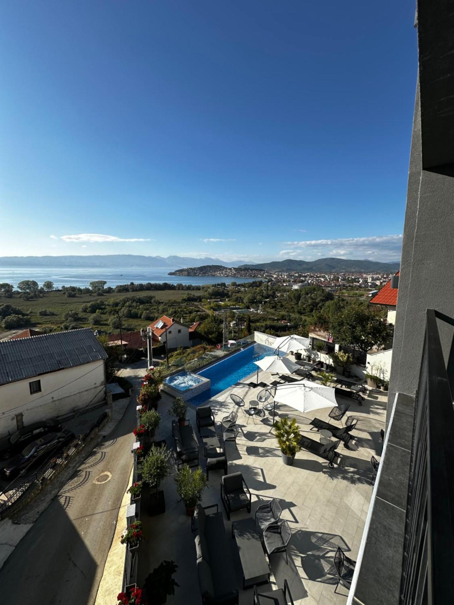 אוהריד La Vista Luxury Villa מראה חיצוני תמונה