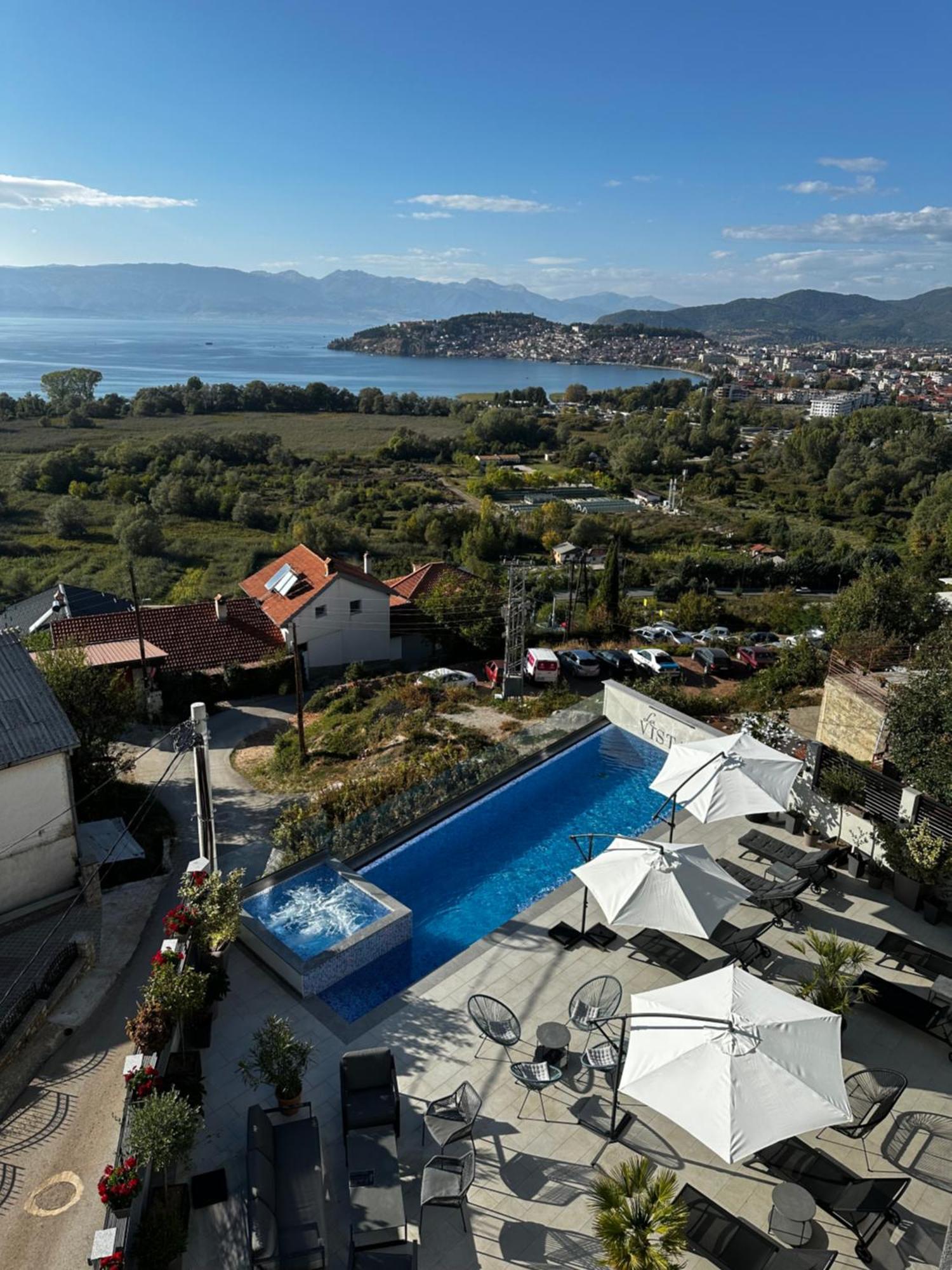 אוהריד La Vista Luxury Villa מראה חיצוני תמונה