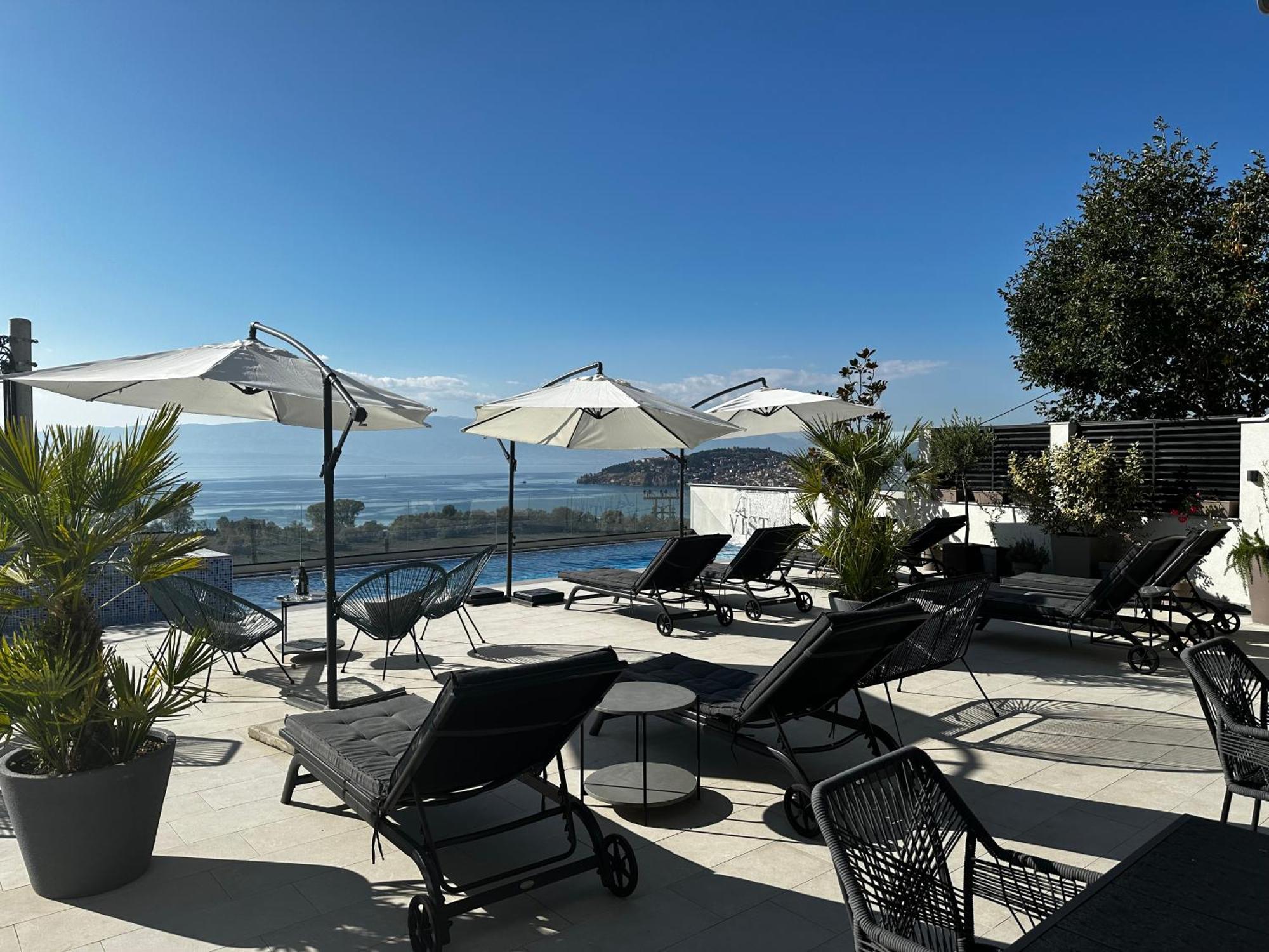אוהריד La Vista Luxury Villa מראה חיצוני תמונה