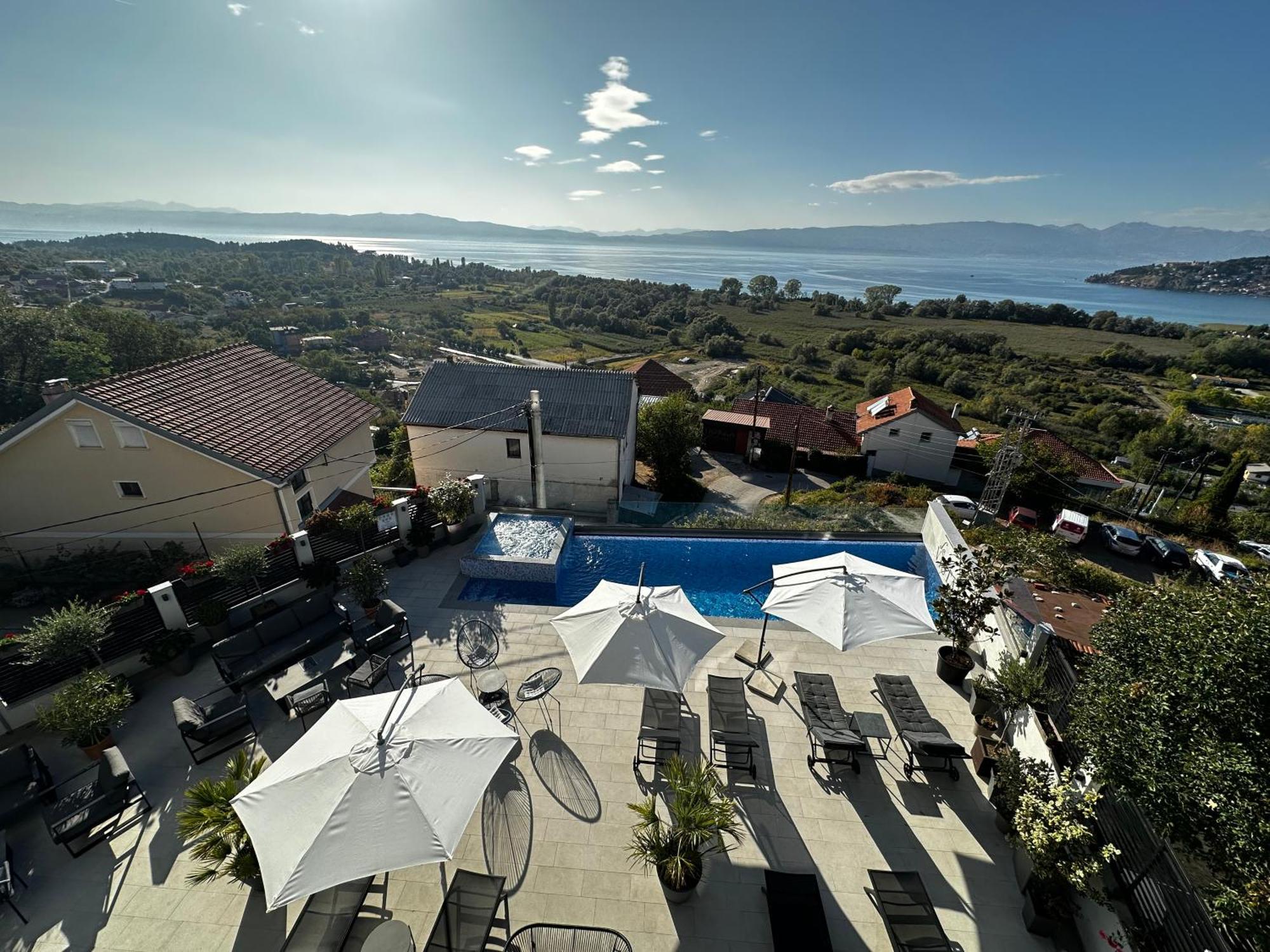 אוהריד La Vista Luxury Villa מראה חיצוני תמונה