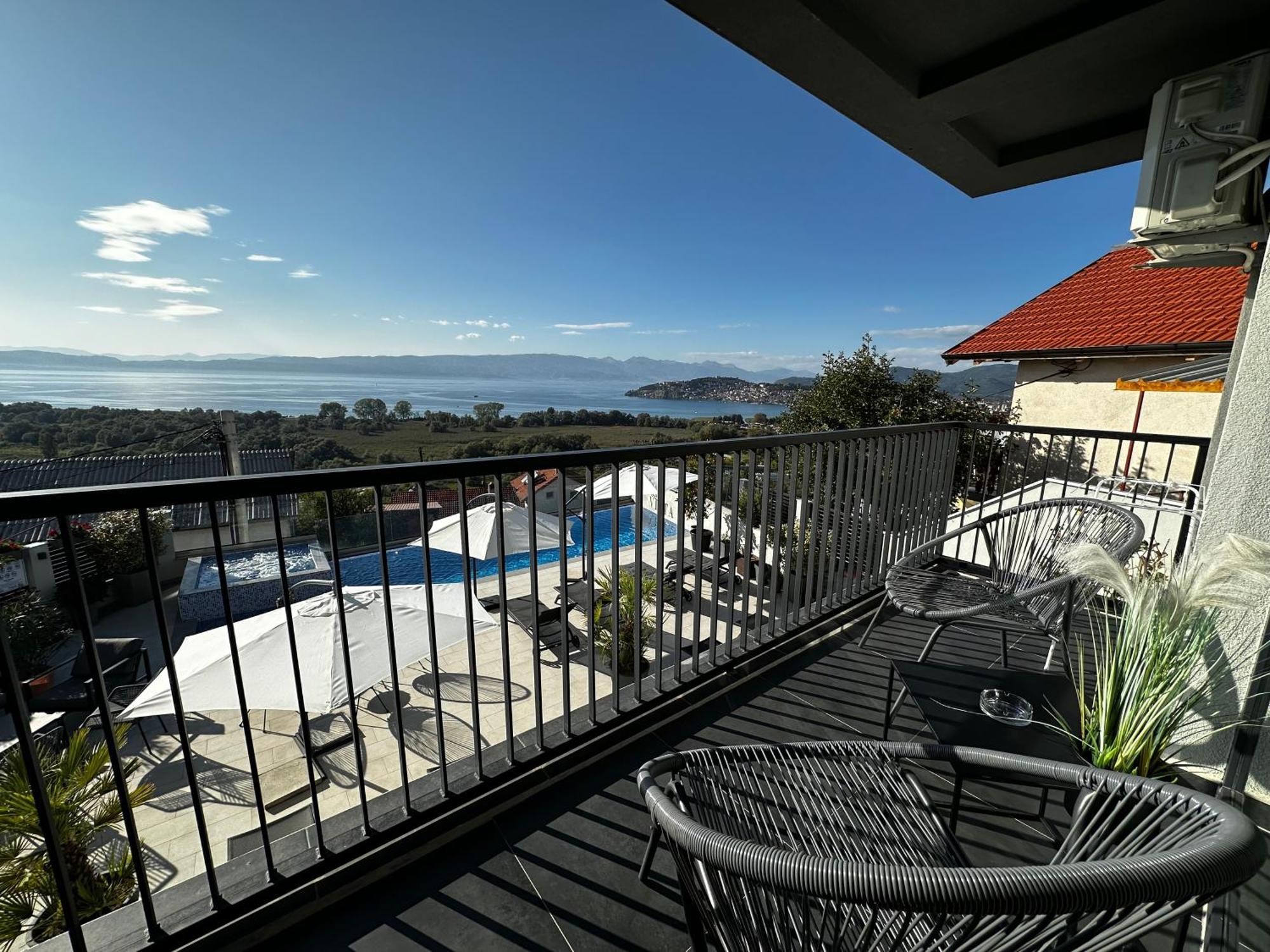 אוהריד La Vista Luxury Villa מראה חיצוני תמונה