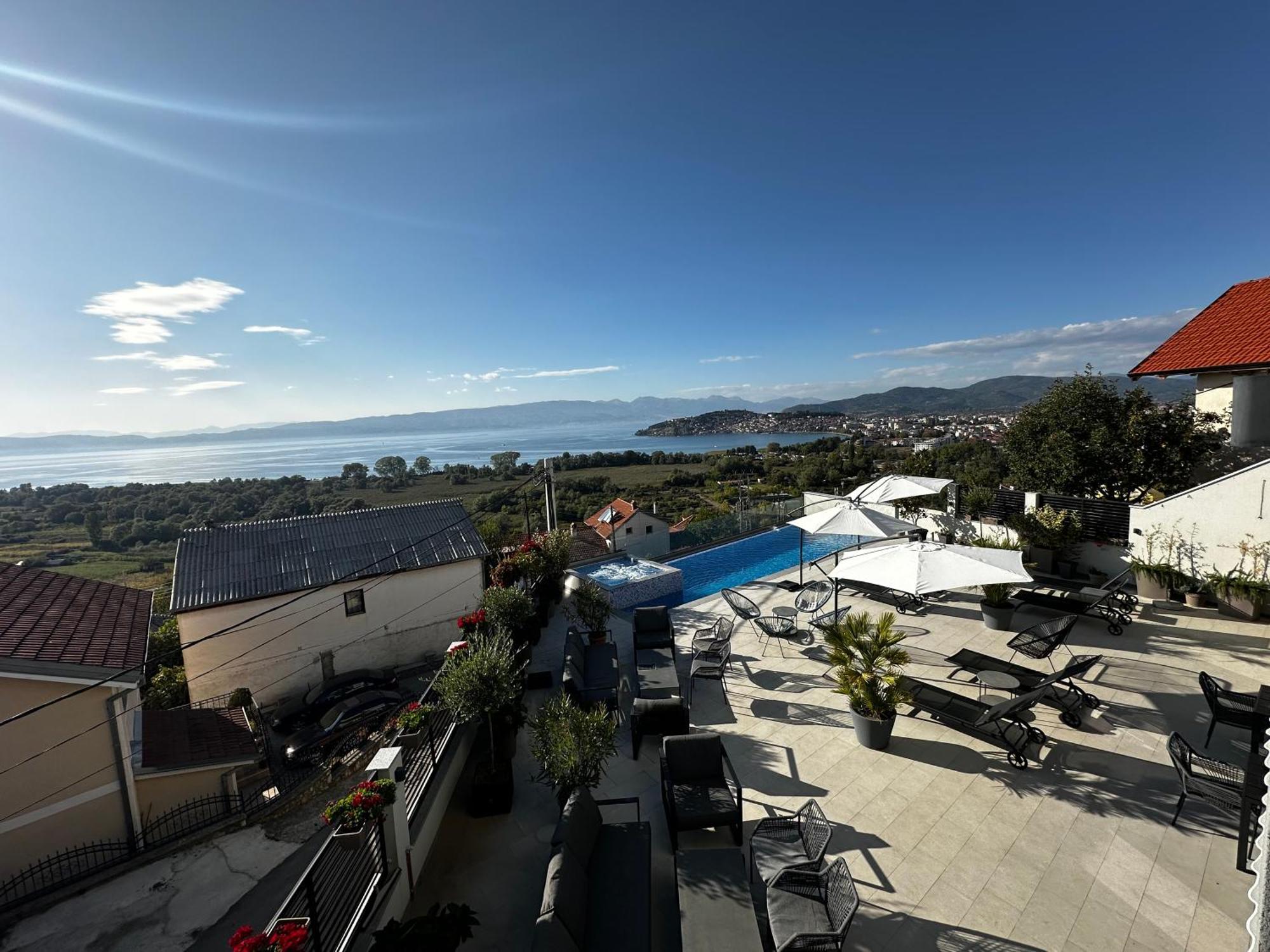 אוהריד La Vista Luxury Villa מראה חיצוני תמונה