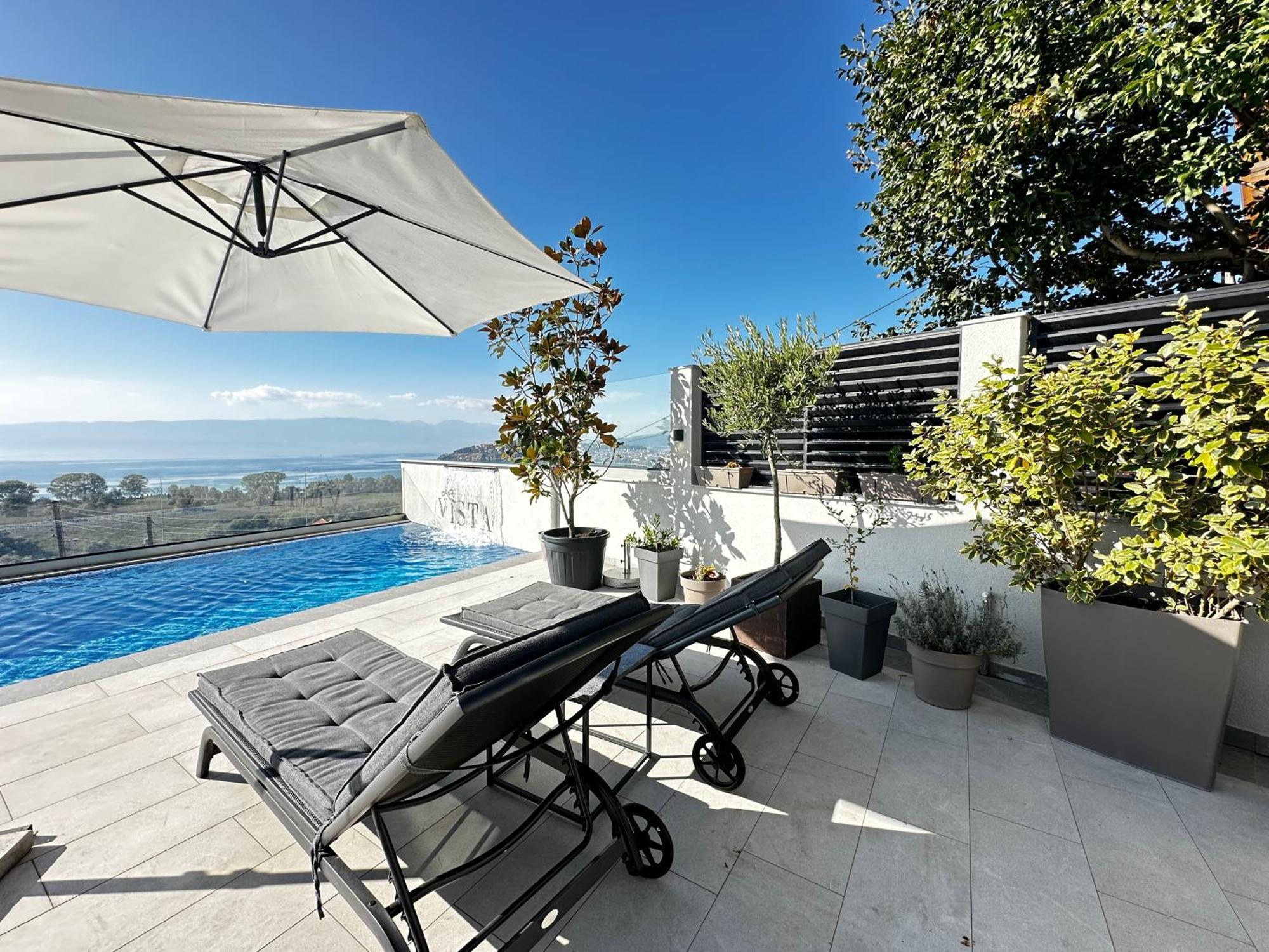 אוהריד La Vista Luxury Villa מראה חיצוני תמונה