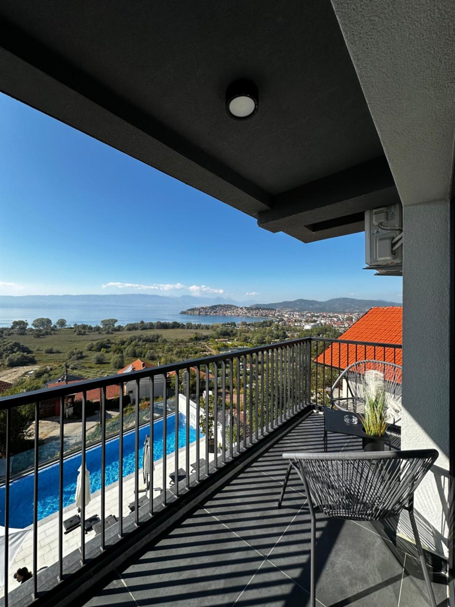 אוהריד La Vista Luxury Villa מראה חיצוני תמונה