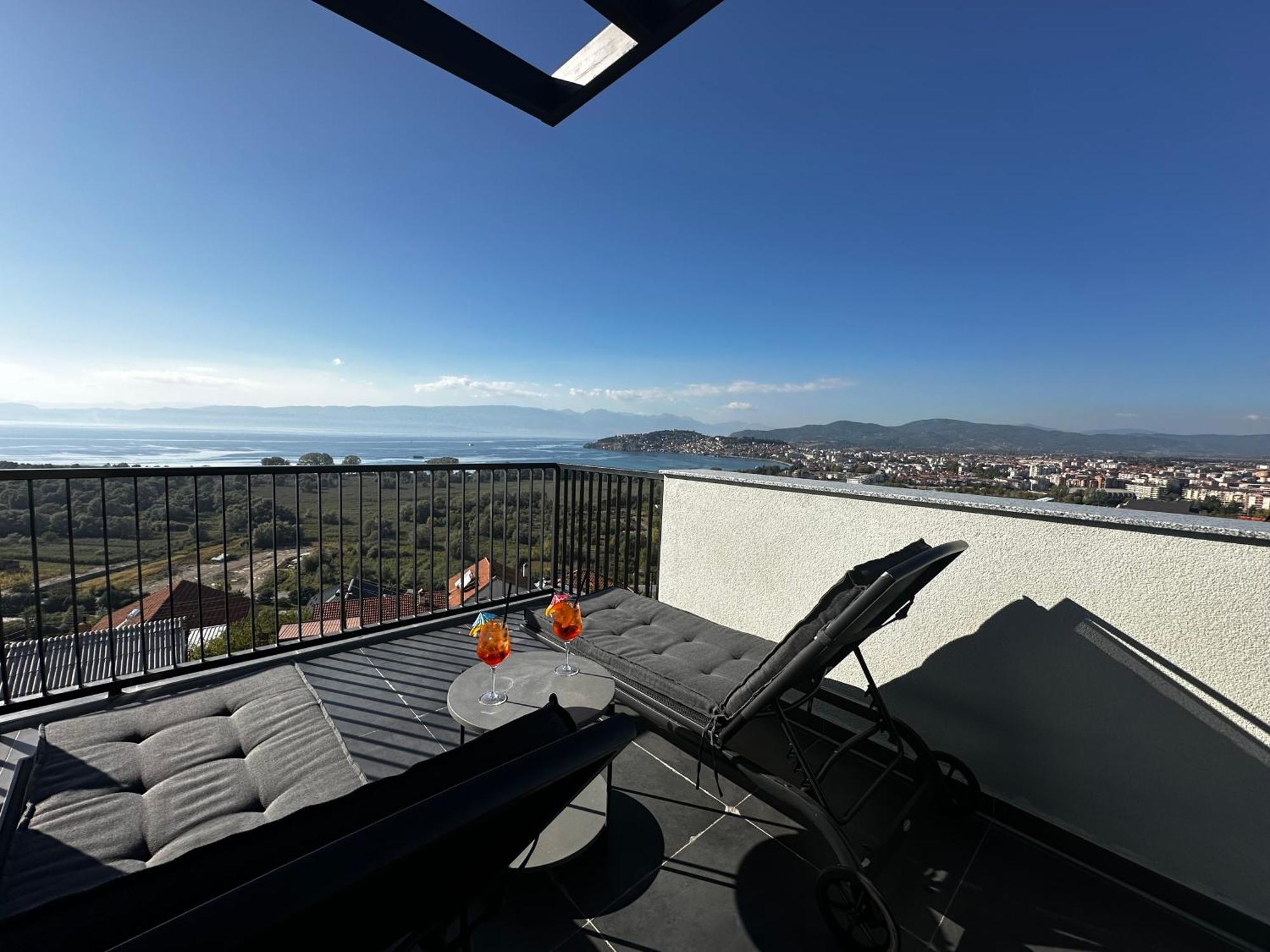 אוהריד La Vista Luxury Villa מראה חיצוני תמונה